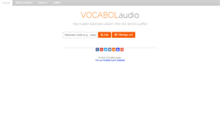Desktop Screenshot of nb.vocabolaudio.com