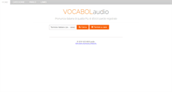 Desktop Screenshot of it.vocabolaudio.com